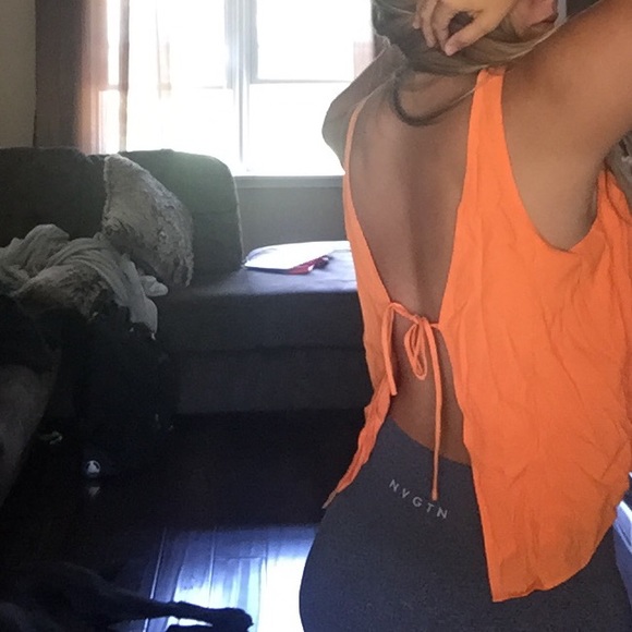 Wilfred open back tie tank - Picture 1 of 2